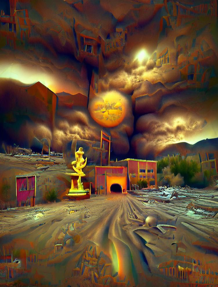 Desert sunset