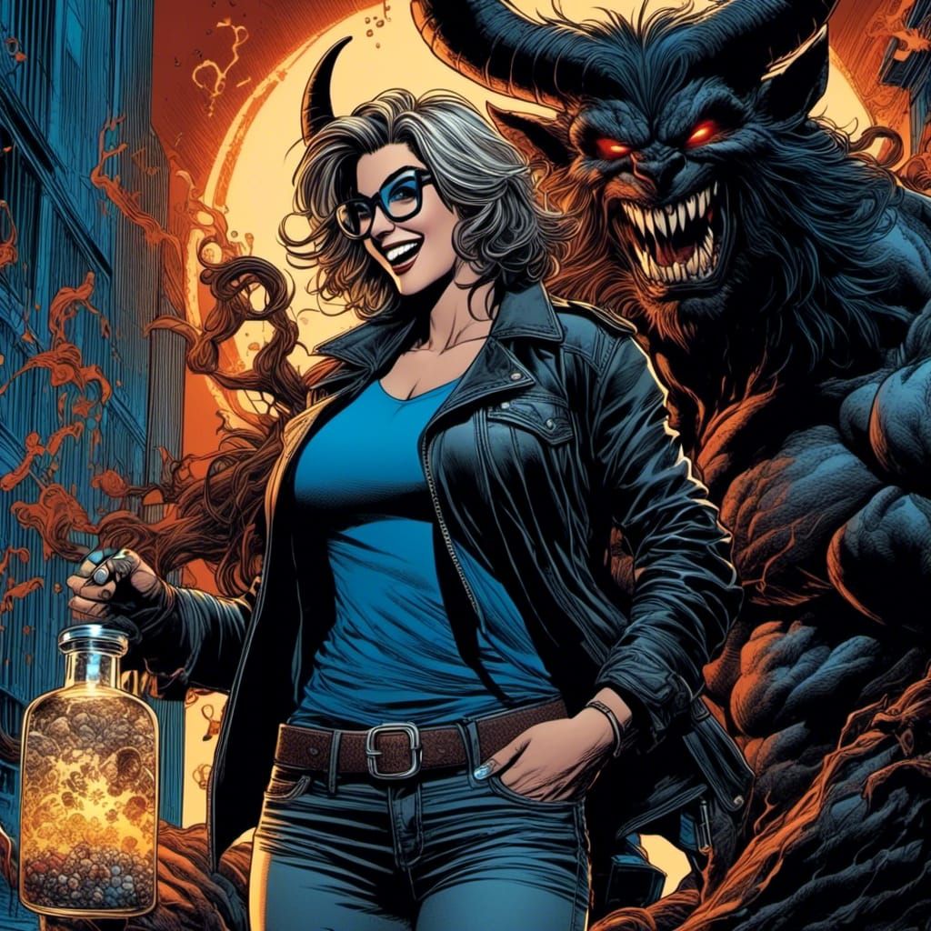 Me and my demon friend