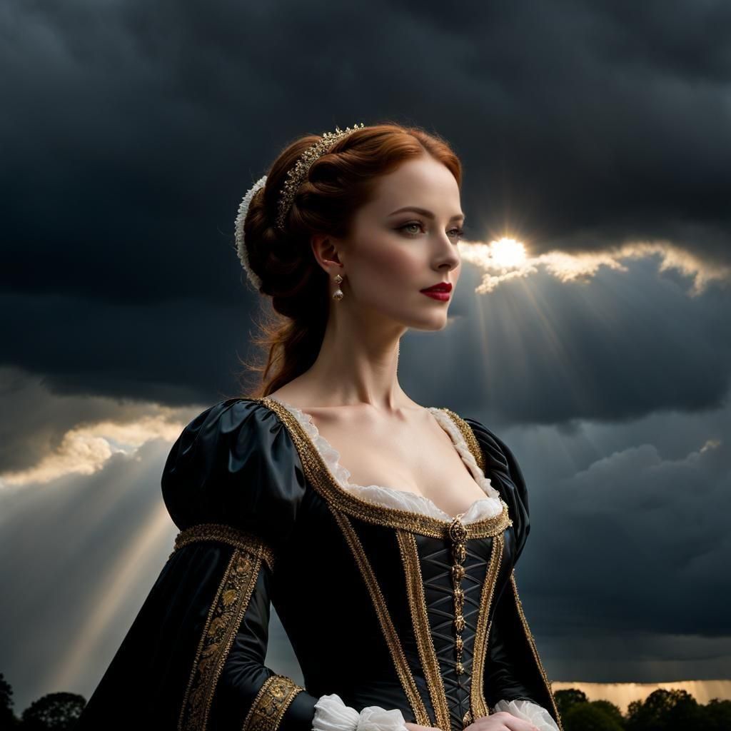 Summer leaves, Shakespearian's beauty stands aglow