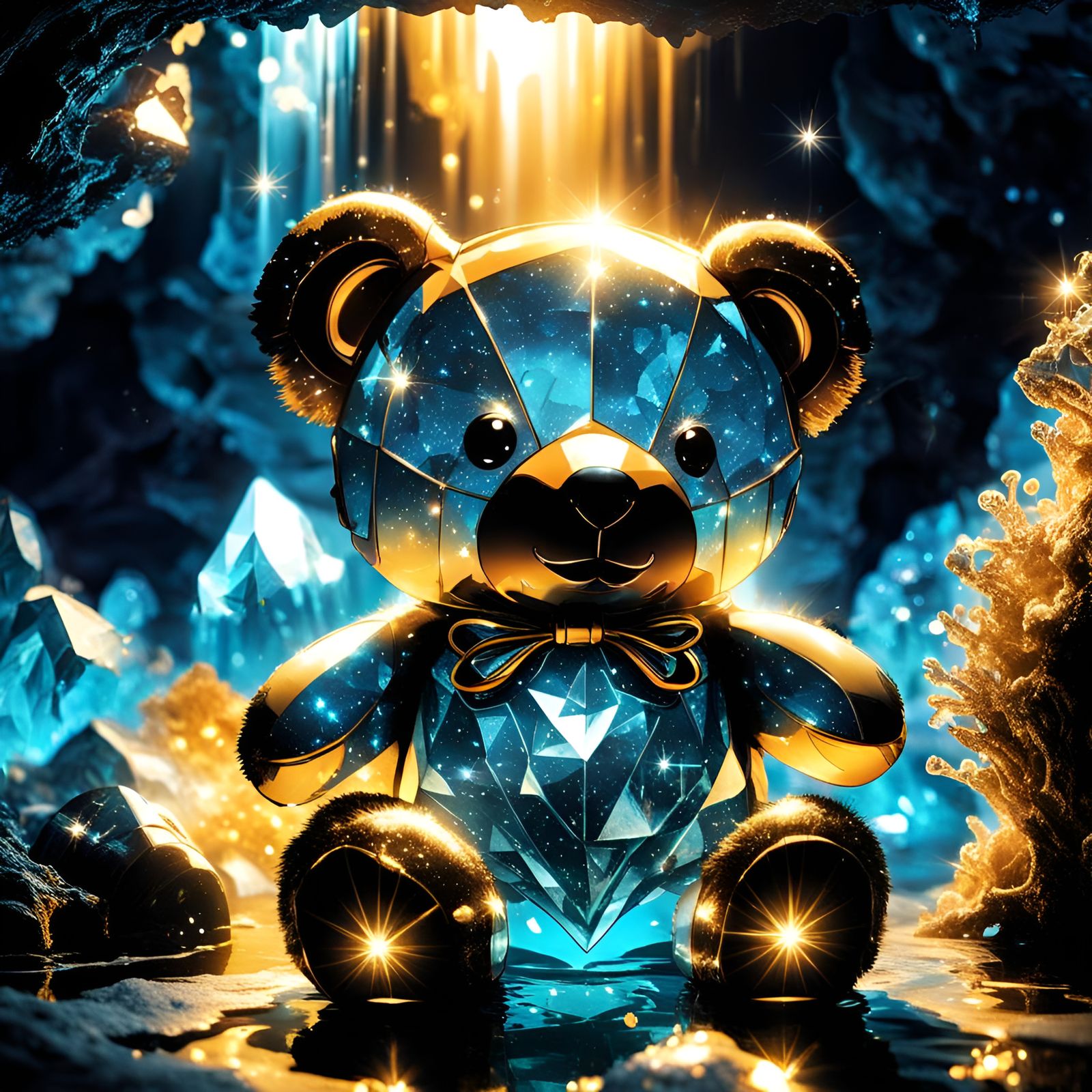 Crystal Teddybear   by @Mallory Reese