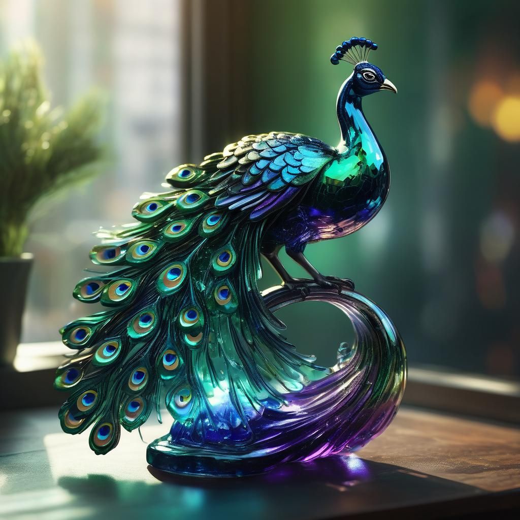 Jewel toned feathers  by @Accidentalrage