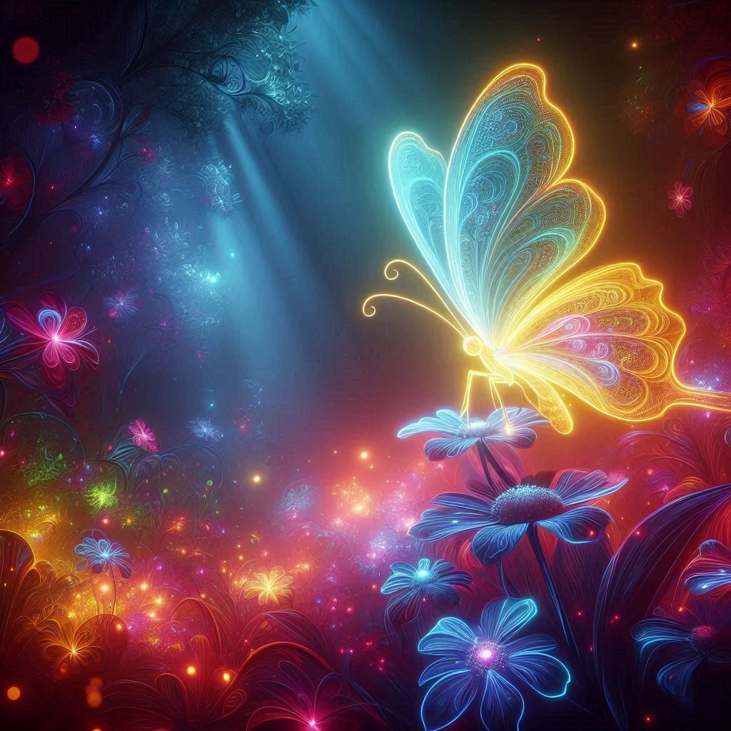 Surreal Butterfly