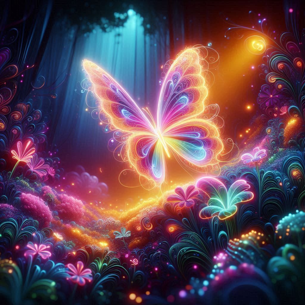 Surreal Butterfly