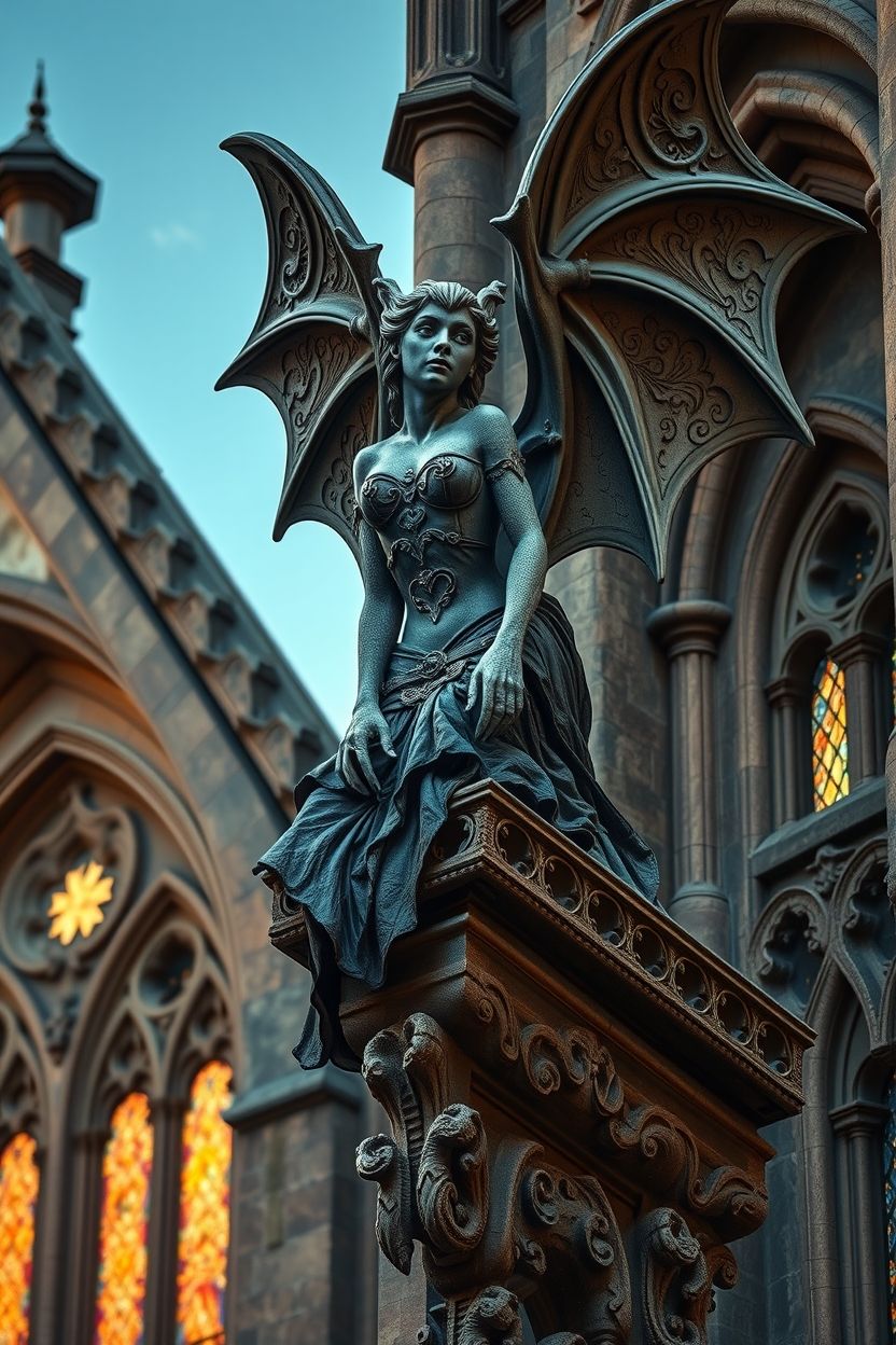 Beautiful Gargoyle