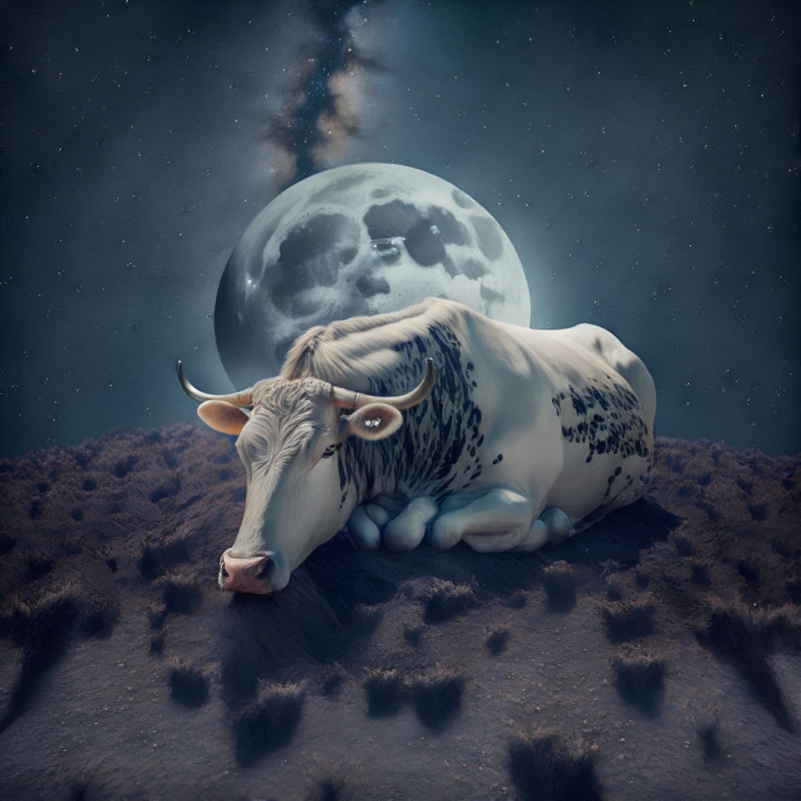 Midjourney: Goooodnight Moooon