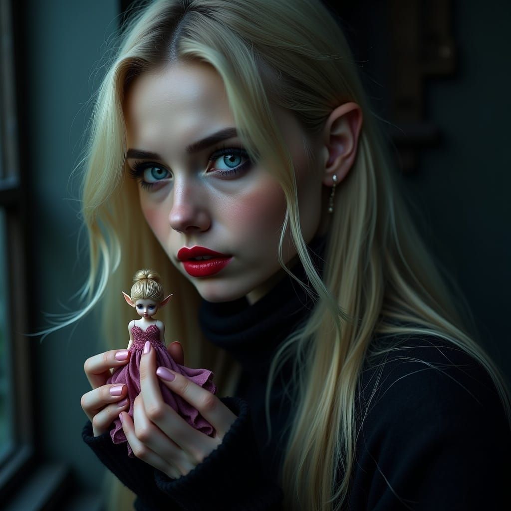 elf doll,