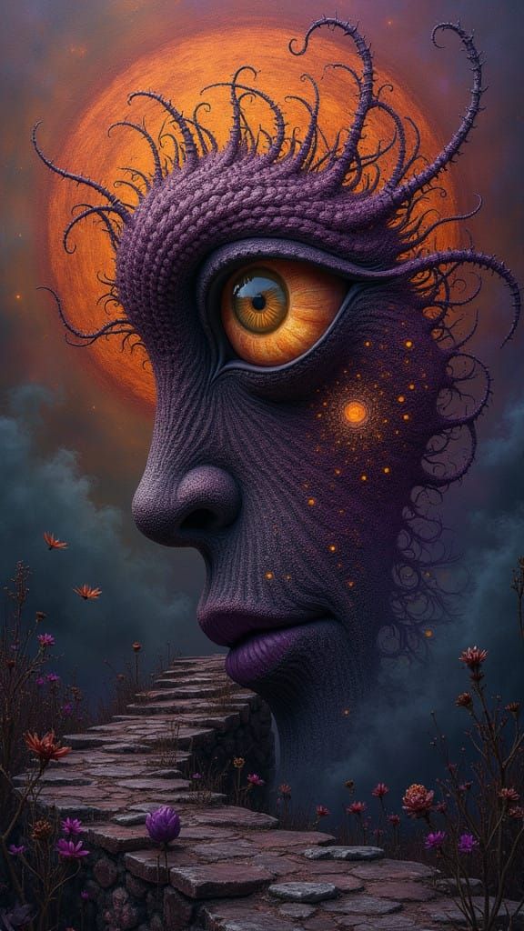 It Is Vast and You & I...Don't Exist  by @ing