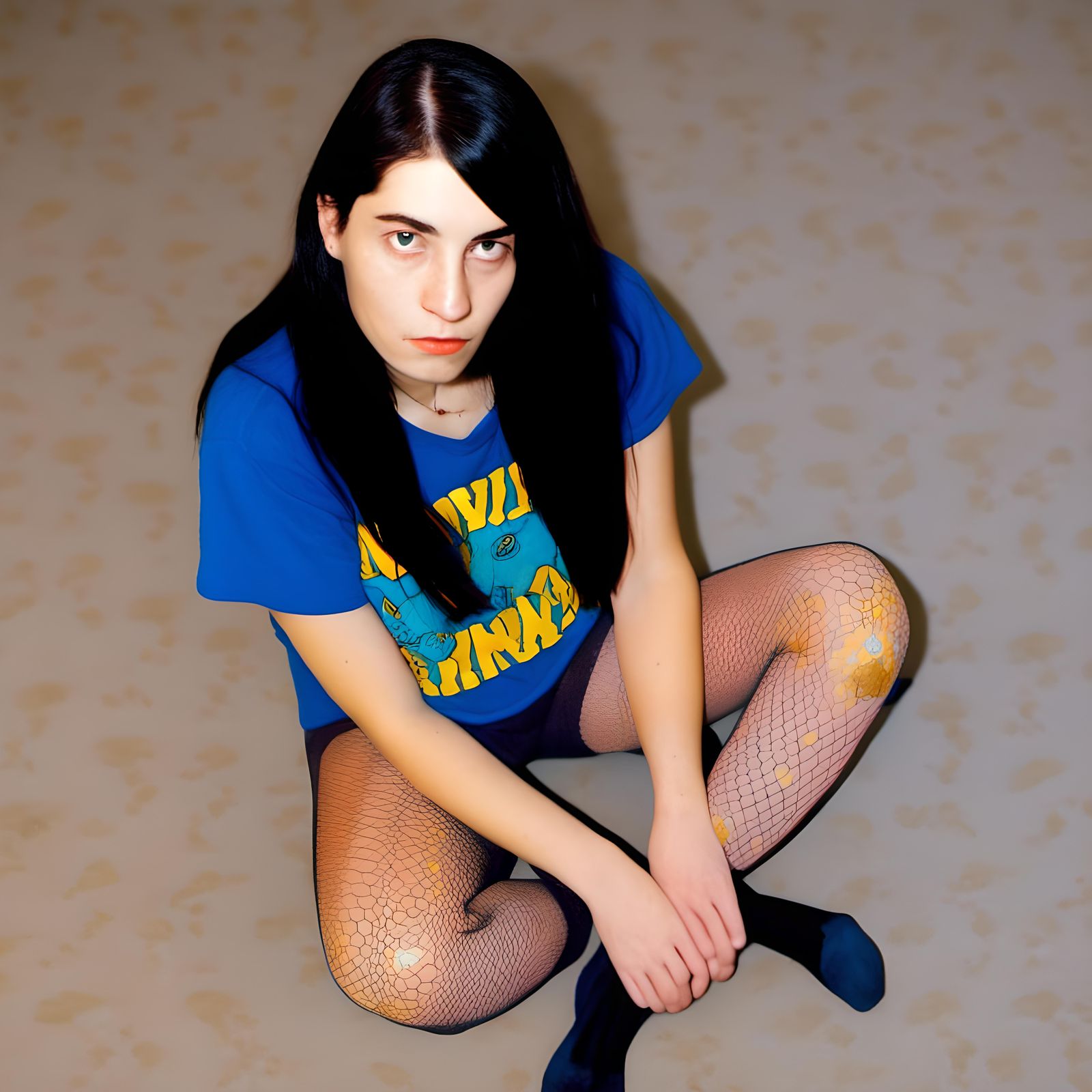 "Giving The Nirvana Girl Look A Try" 

<lora:Imagists Chicag...
