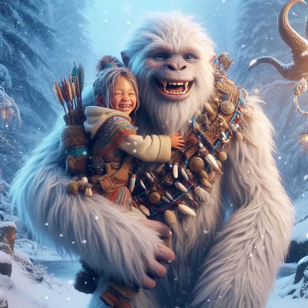 MY FRIEND THE YETI