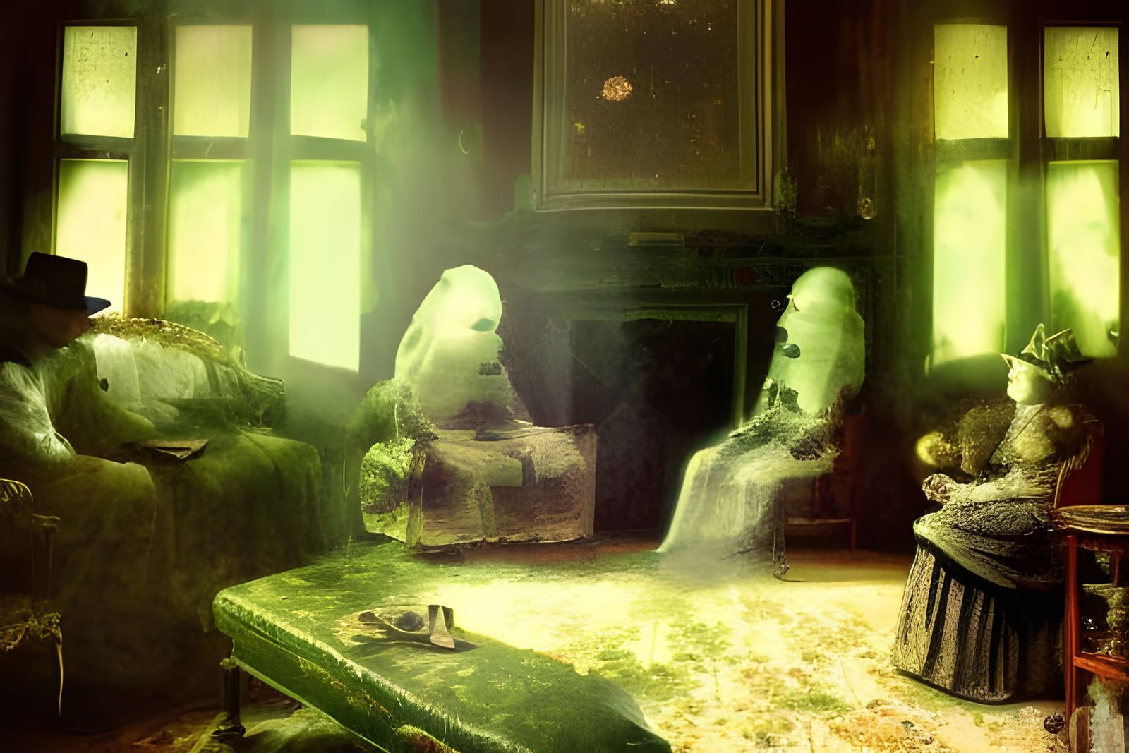 Translucent Victorian Ghosts Having Translucent Victorian Gh...