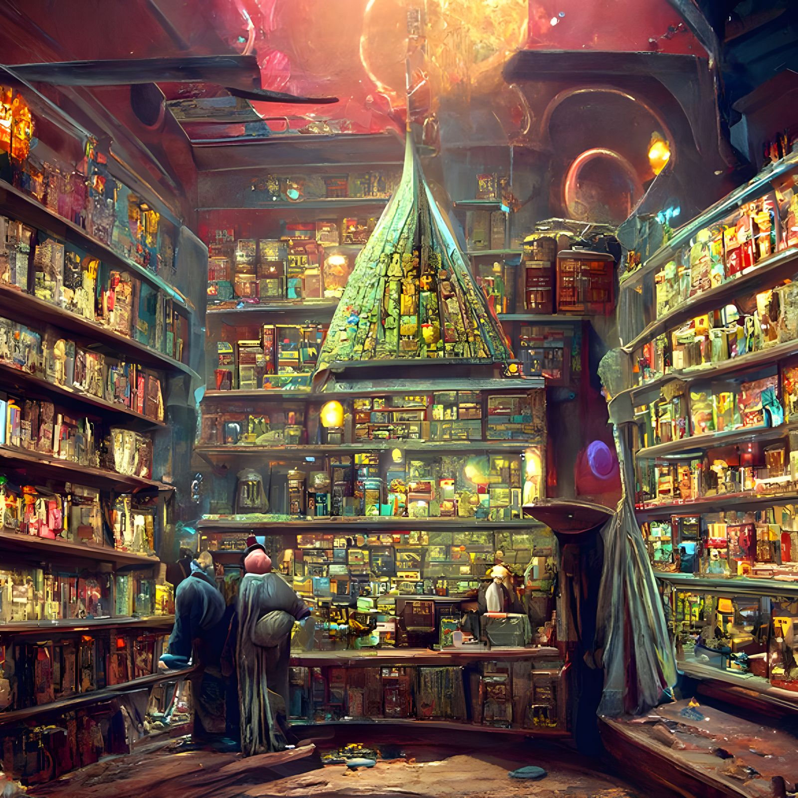 busy magic store