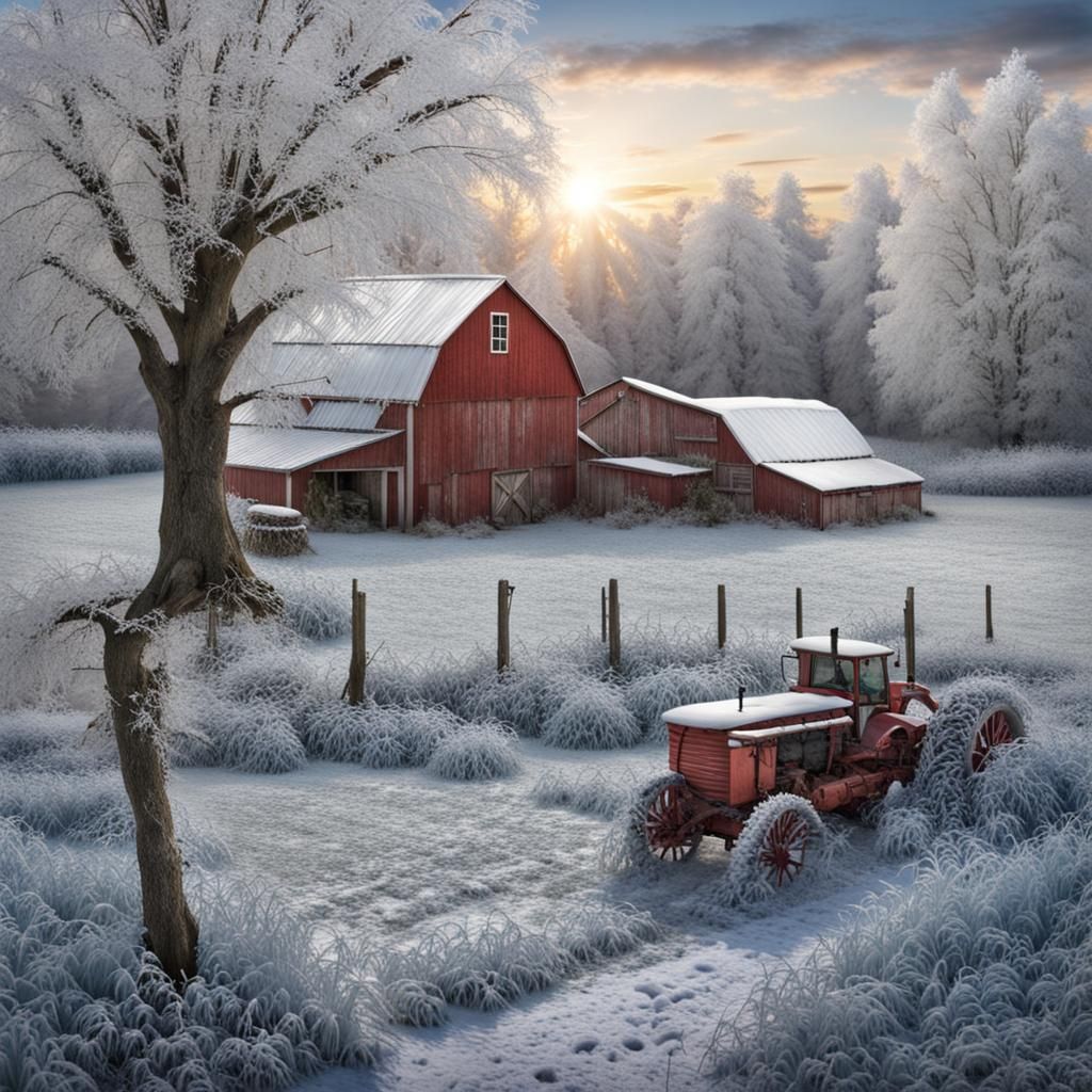 jack frost farm life  by @Drestknight