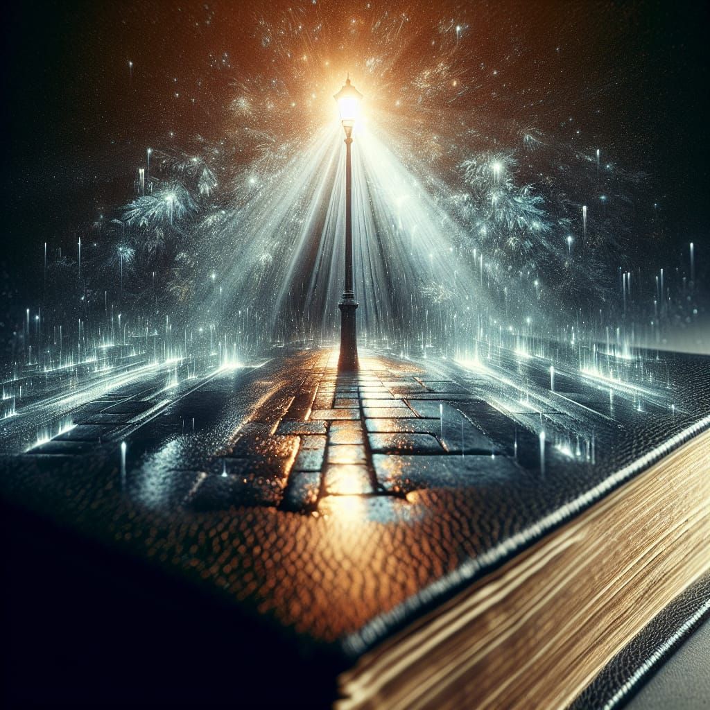 Psalms 119:105 . Your word is a lamp for my feet, a light on...