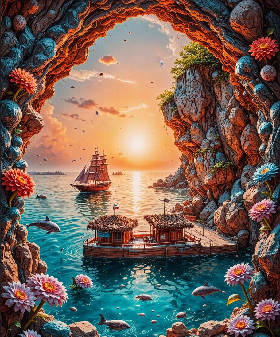 Fantasy landscape