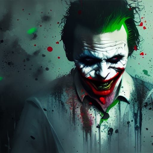 Joker - AI Generated Artwork - NightCafe Creator