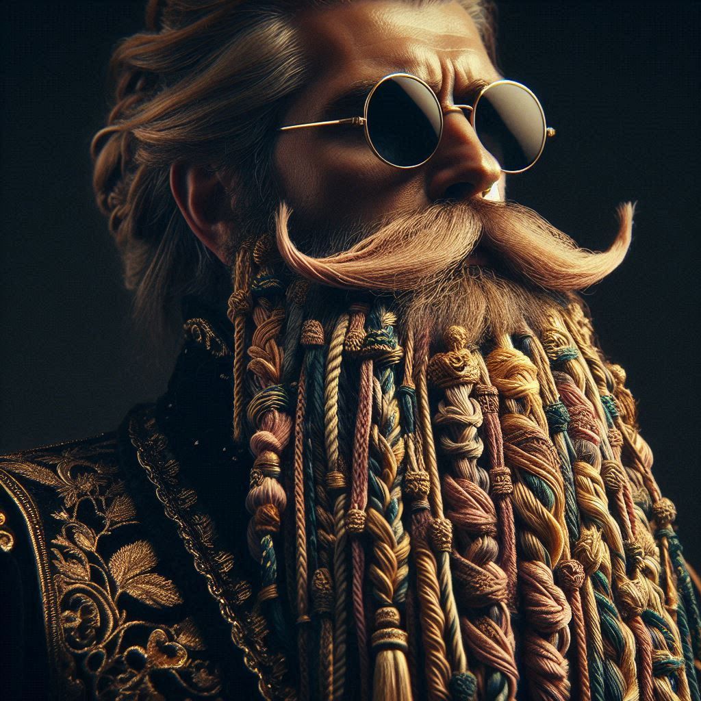 Macramé beard