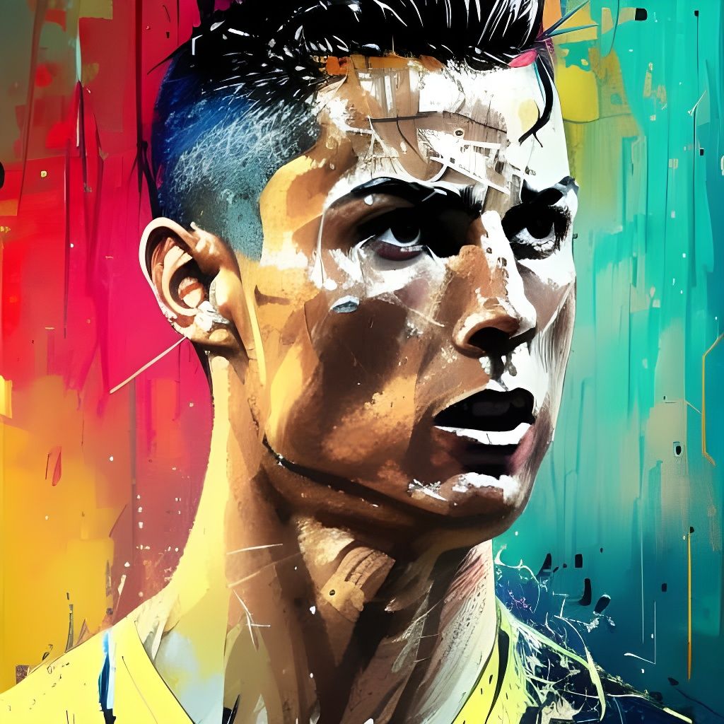 Cristiano Ronaldo  by @Pazzini