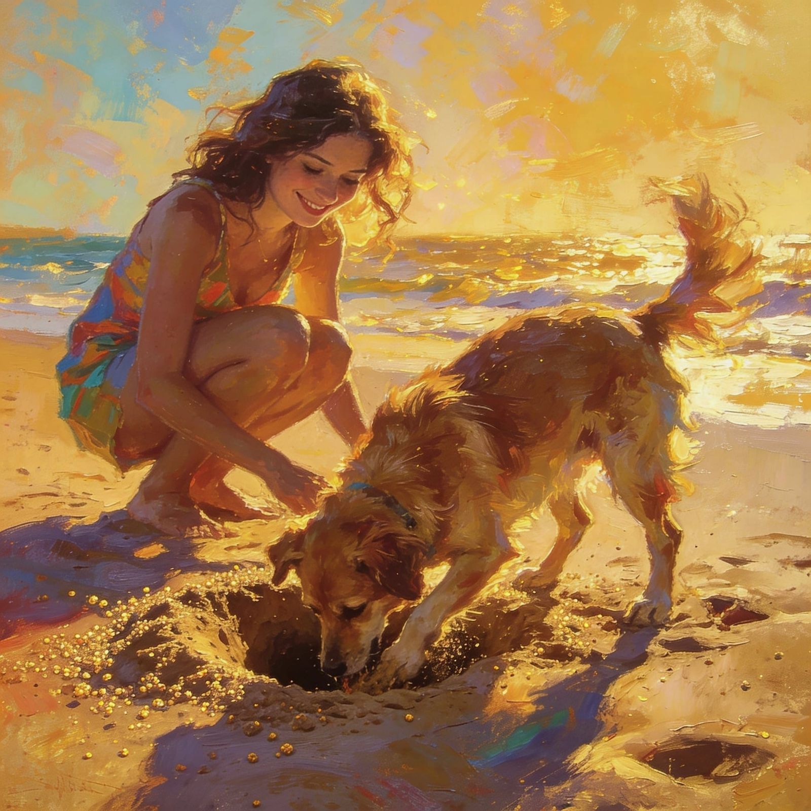 A Perfect Afternoon  by @Leeftail_Art