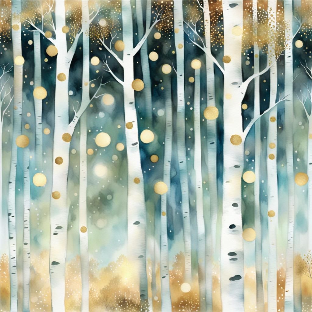 Birch Trees 11