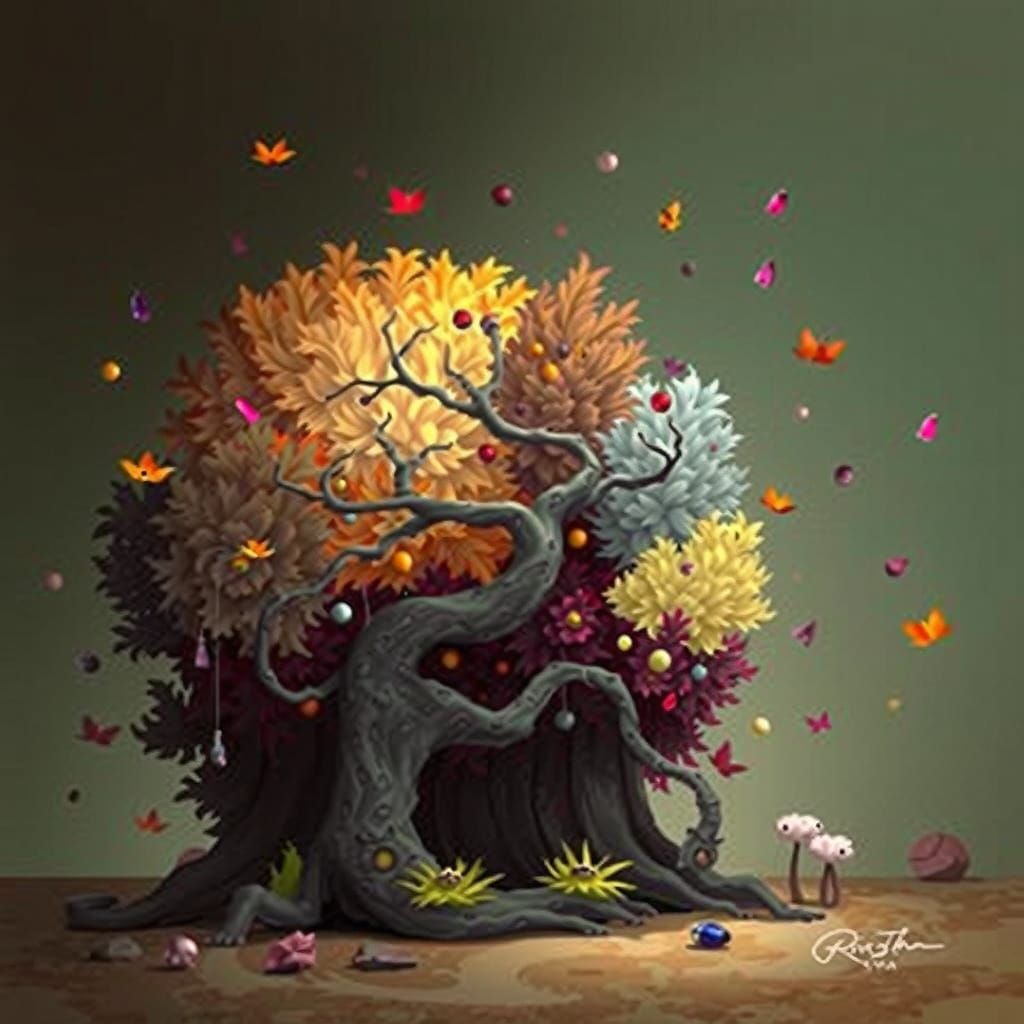 Stylized abstract watercolor, alcohol ink Style sketch drawing of Paul Lovering, Carne Griffiths, Alexander Archipenko. Concept art, Art Dec...