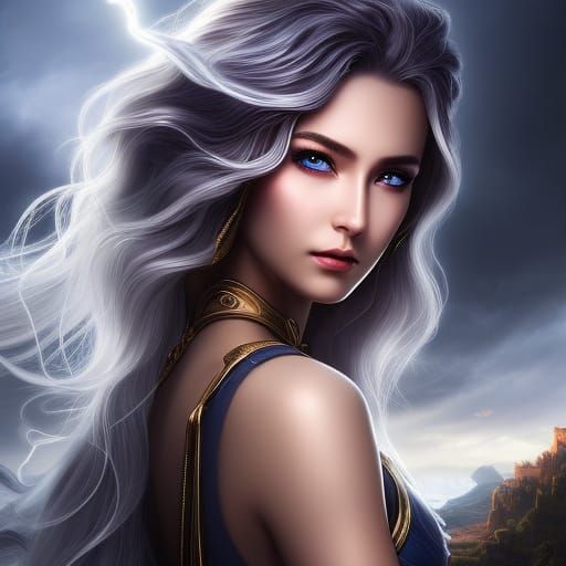 😇😇😇.Artgerm_WLOP_Anna Dipmann; Beautiful goddess Angel of...