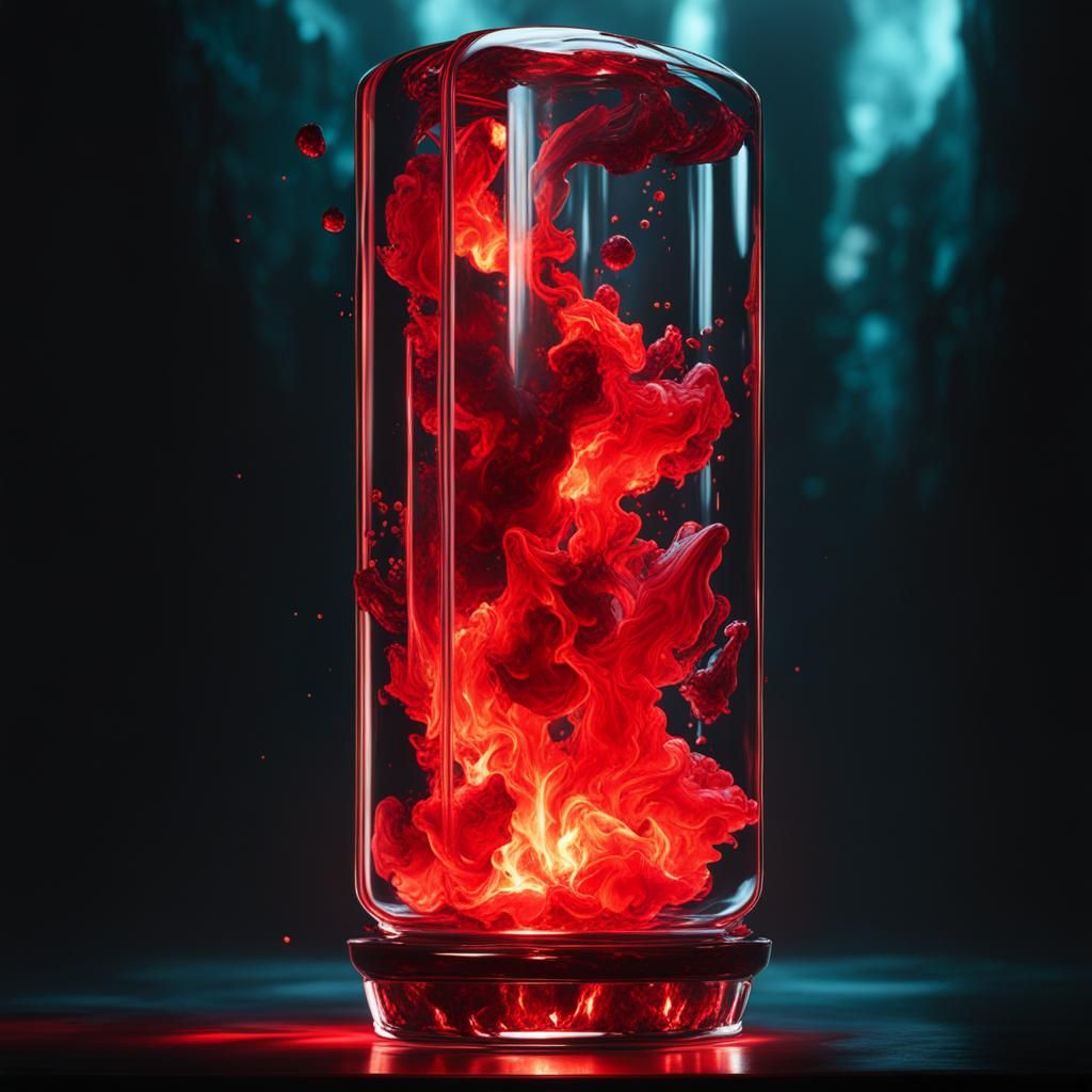 lava lamp 🌋  by @Magdalene