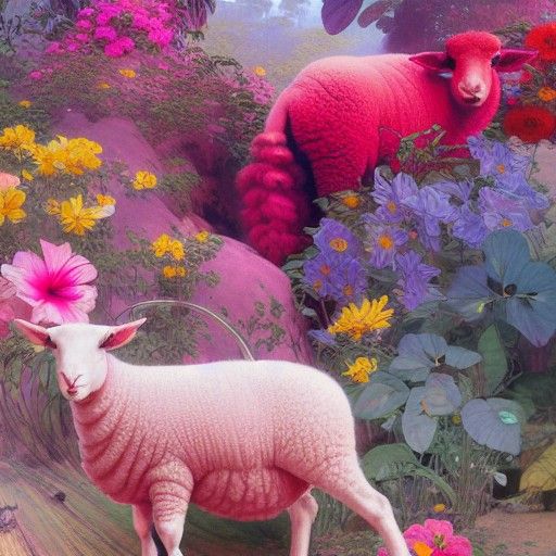 Wtf Pink Sheep