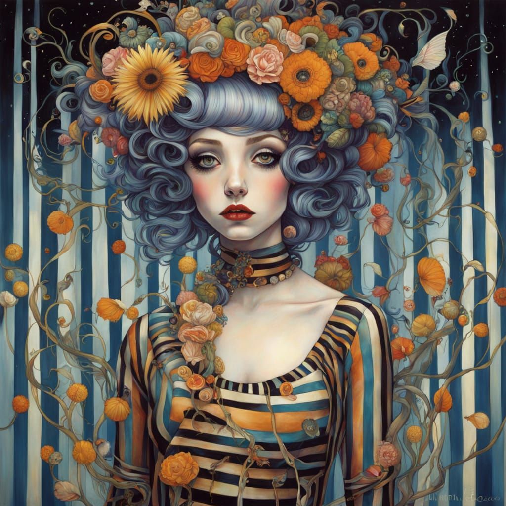 Surreal Stripes  by @Crystal