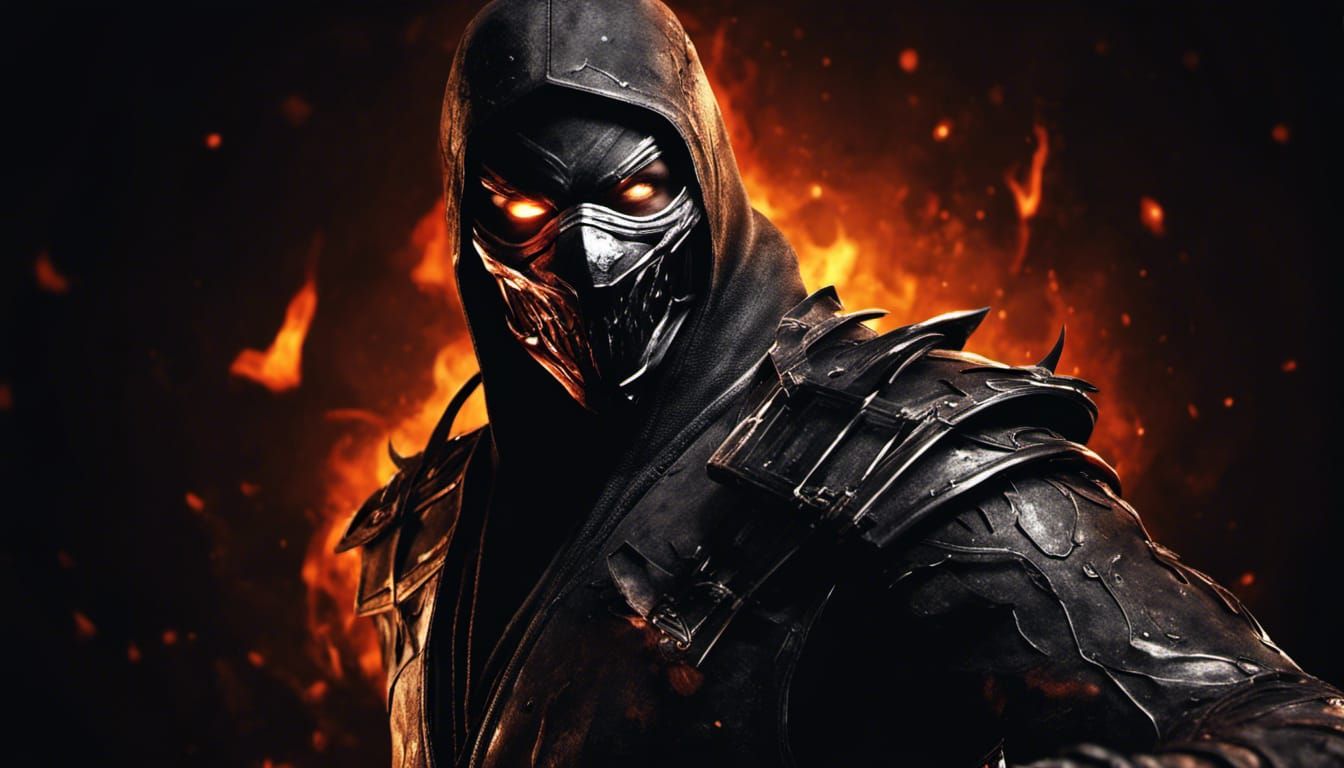 Mortal Kombat: Noob Saibot - AI Generated Artwork - NightCafe Creator