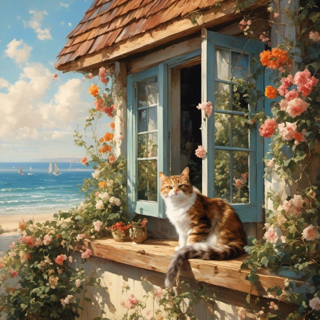 Mittens did not want to go on vacation 😾  by @Alicia Hopkins