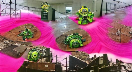 Toxic pink vortex vs PlasmaPunk