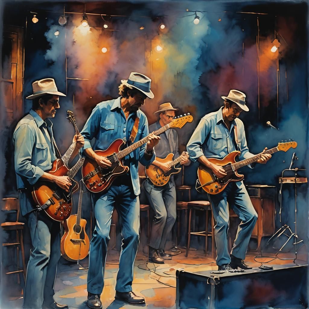 Allman brothers blue's music