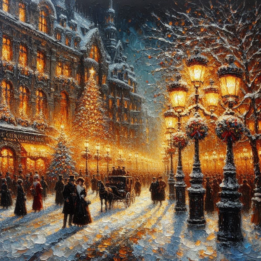 Parisian Victorian Christmas