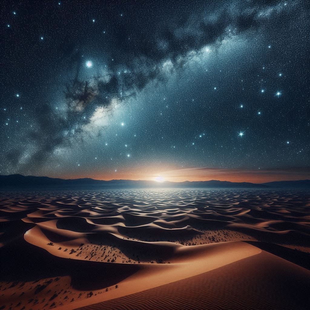 Starlight over the Sahara