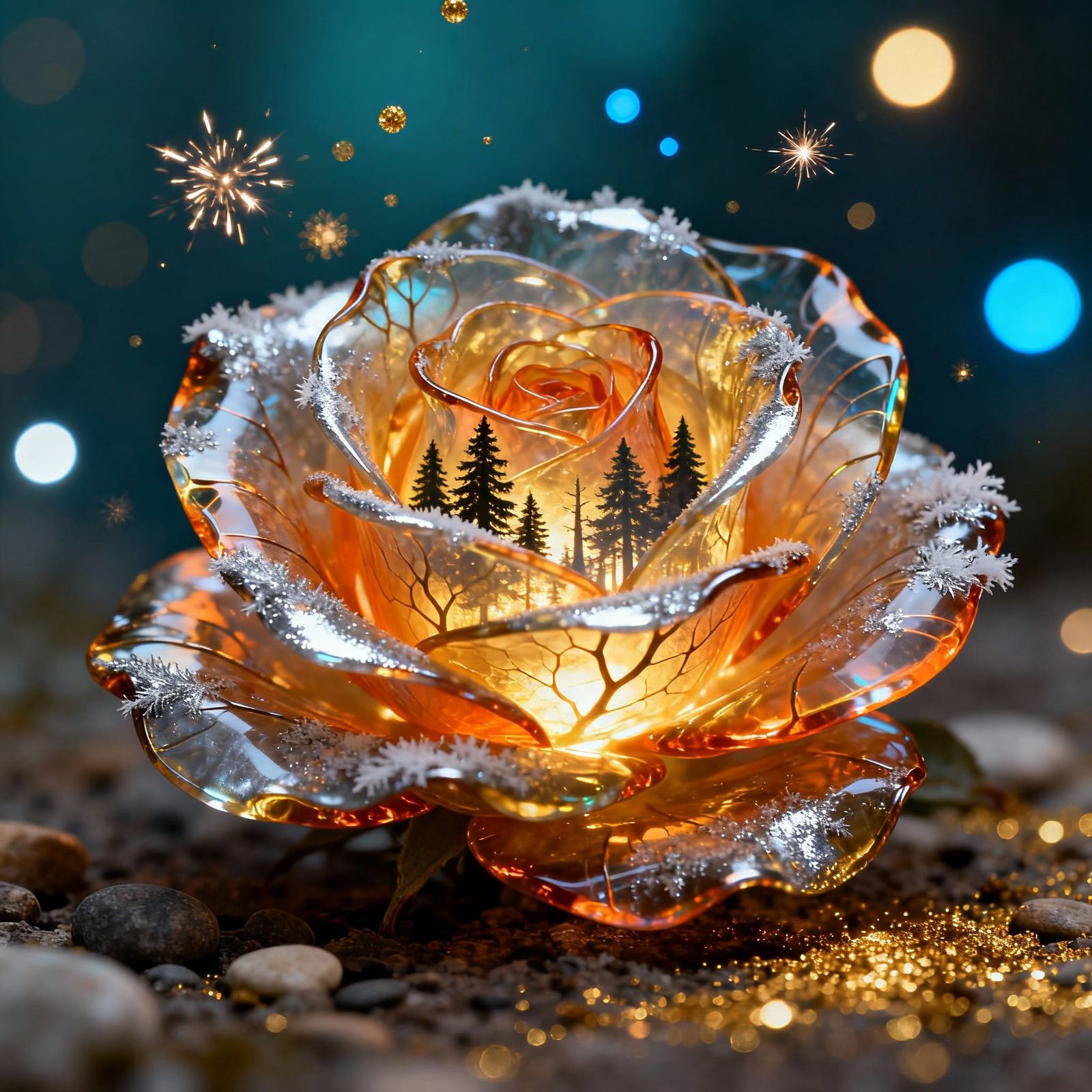 Forest of Light  by @Pavel