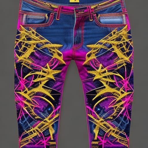Fashion Jeans 5 AI Generated Artwork NightCafe Creator