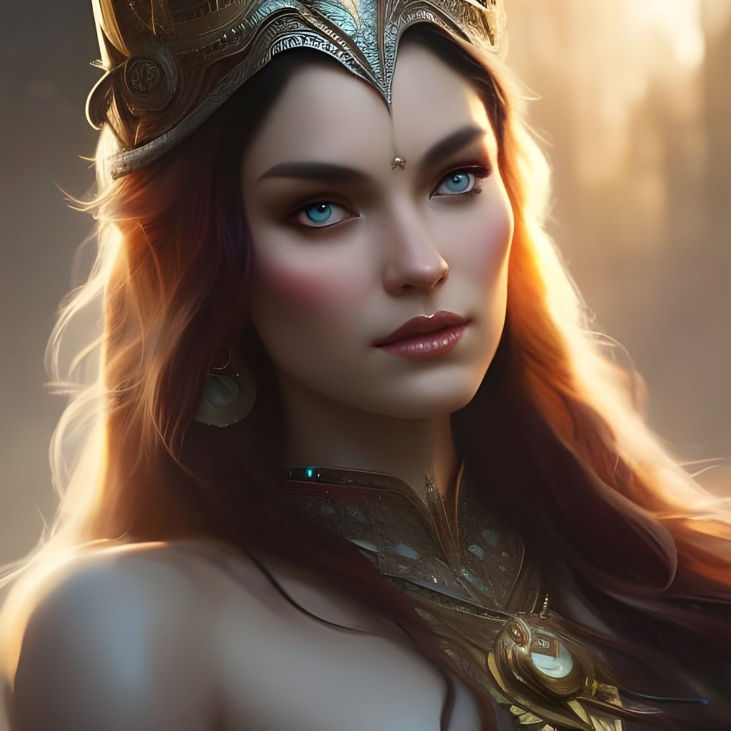 Elven Queen - AI Generated Artwork - NightCafe Creator