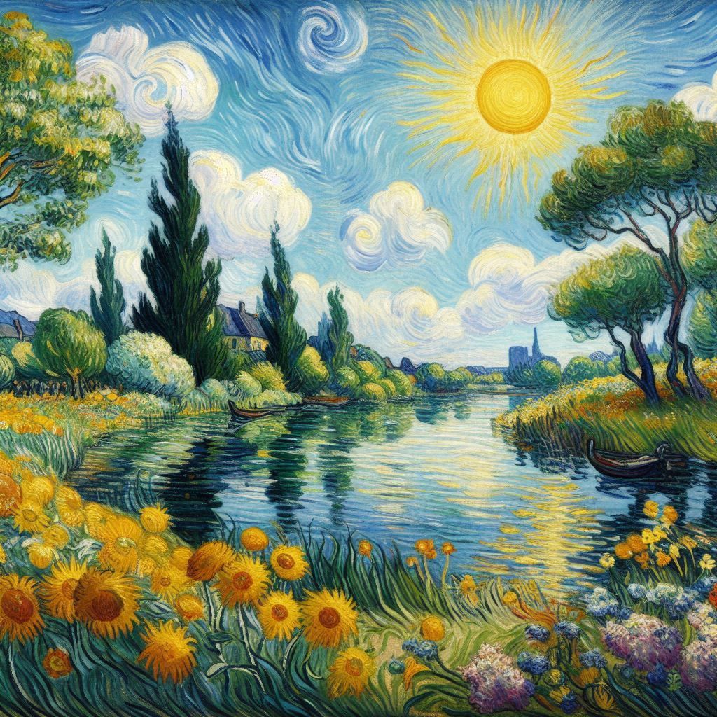 Having a go at Van Gogh