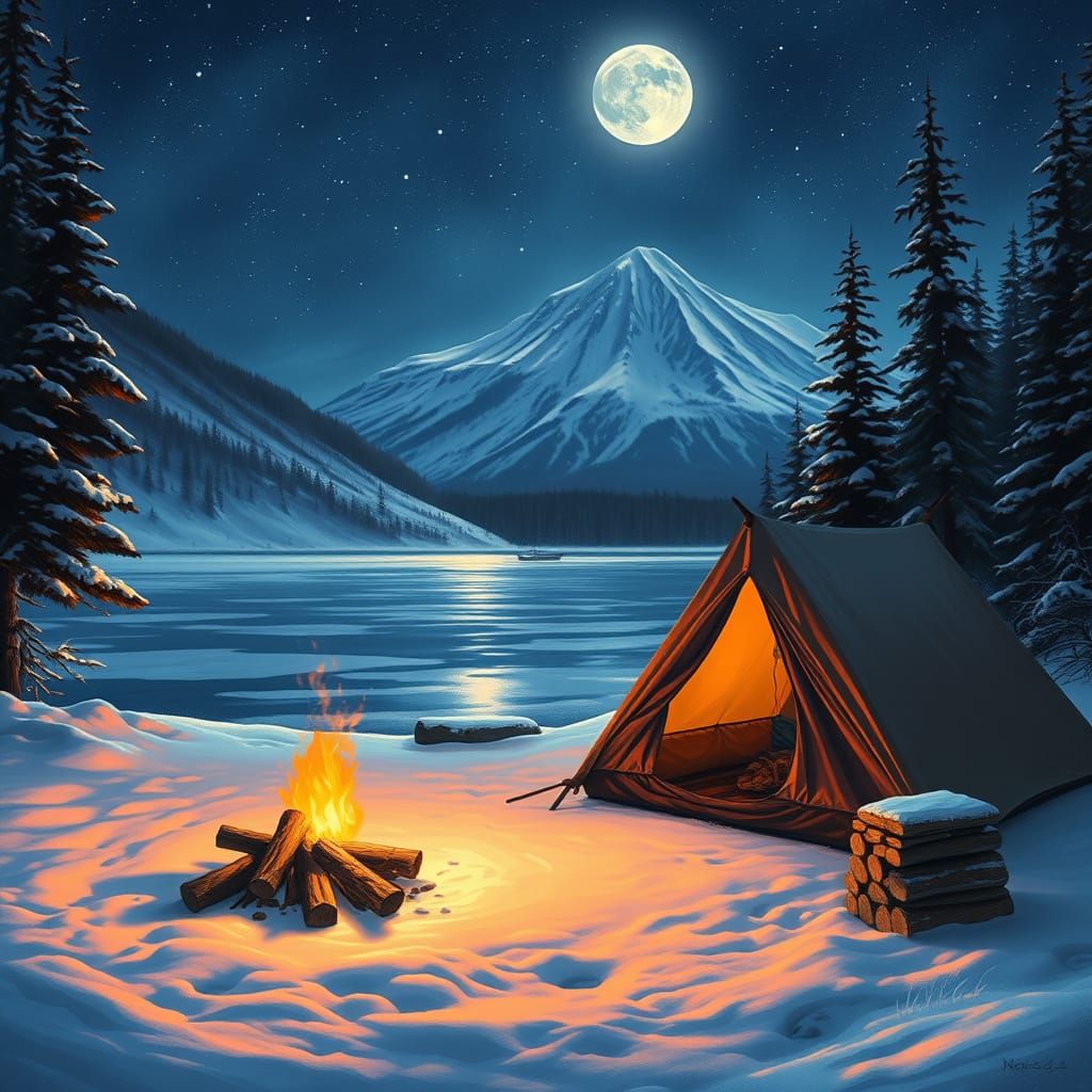 Too Cold for Me, but It's Pretty!