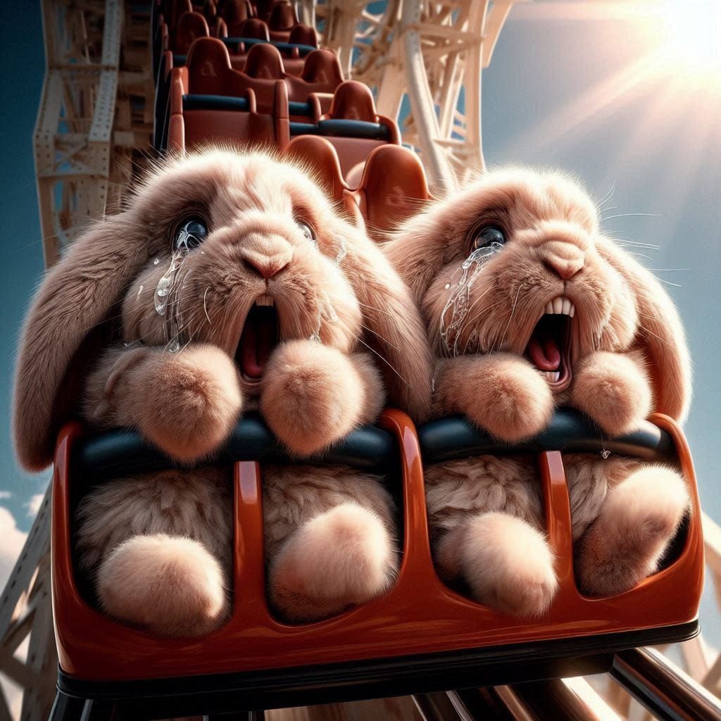 Scary Roller Coaster Ride