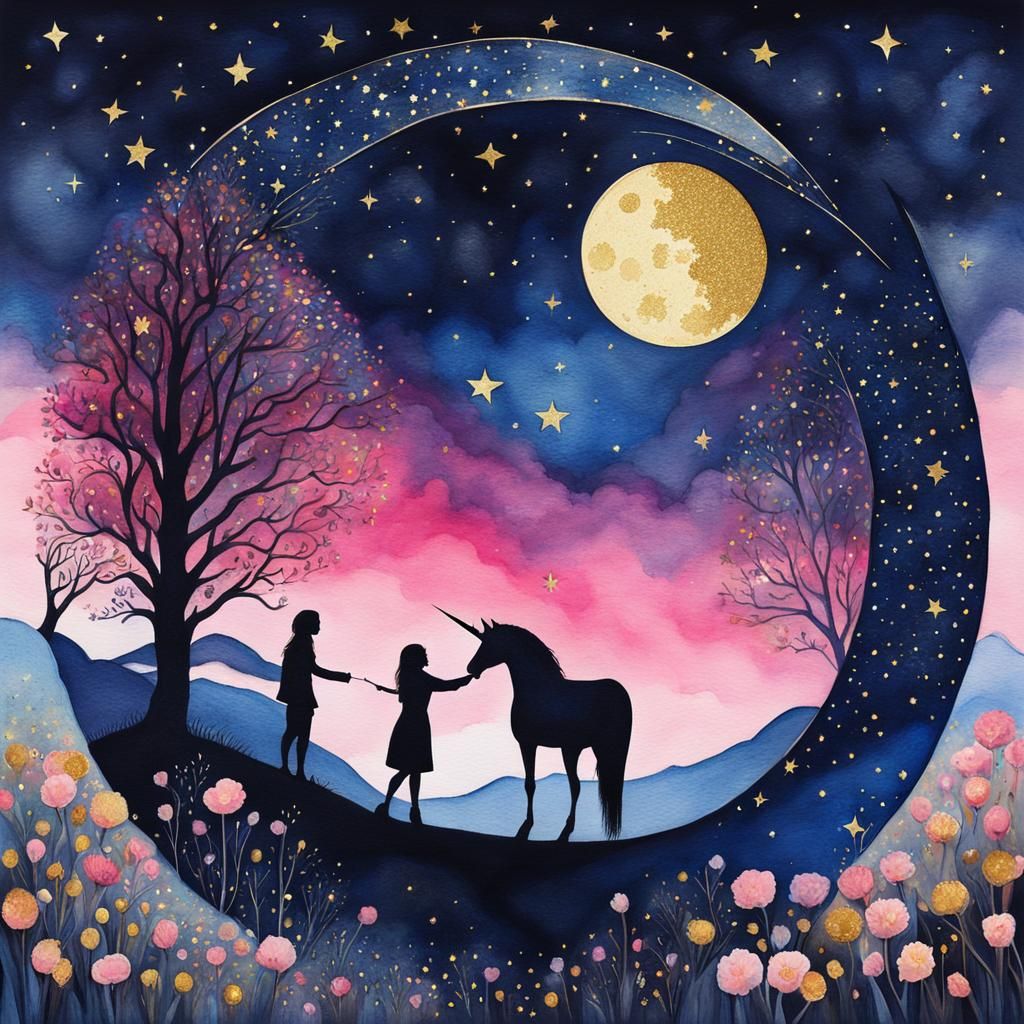 Our friend the unicorn  by @Lyncurion