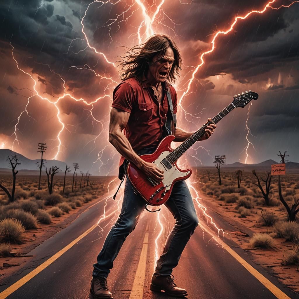 AC/DC Art 3 - AI Generated Artwork - NightCafe Creator