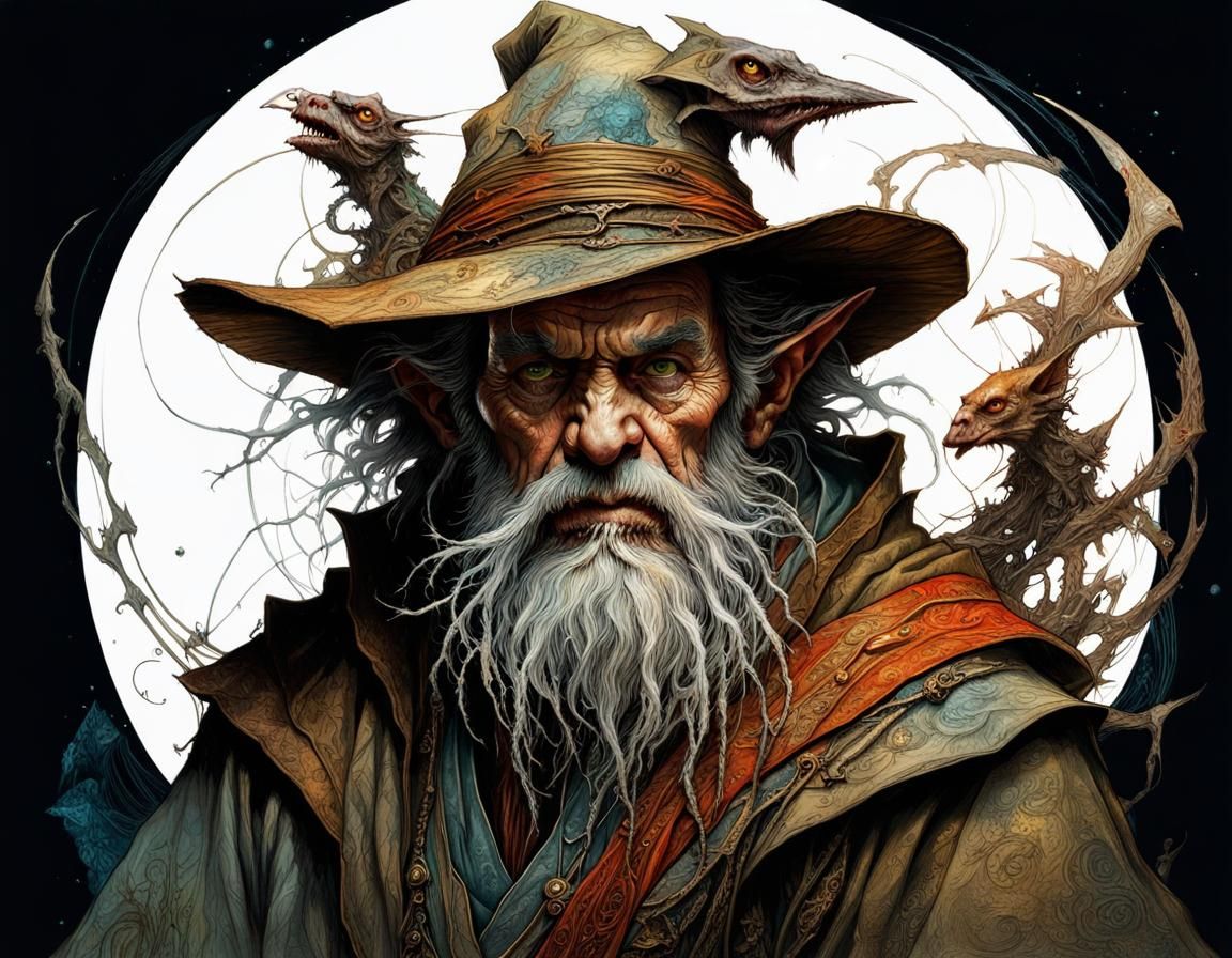 Fane Hook Wizard AI Generated Artwork NightCafe Creator