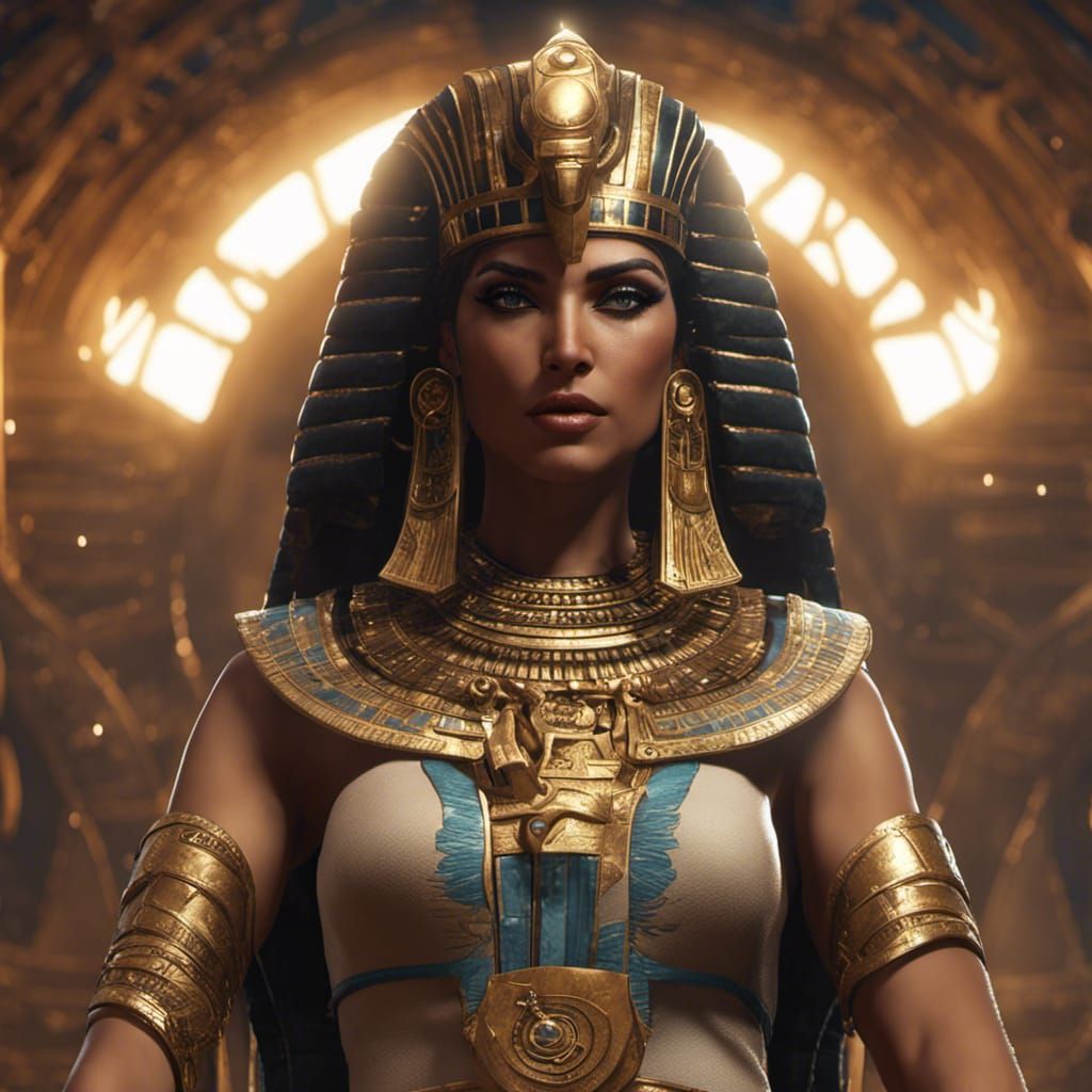 Egyptian Queen - AI Generated Artwork - NightCafe Creator