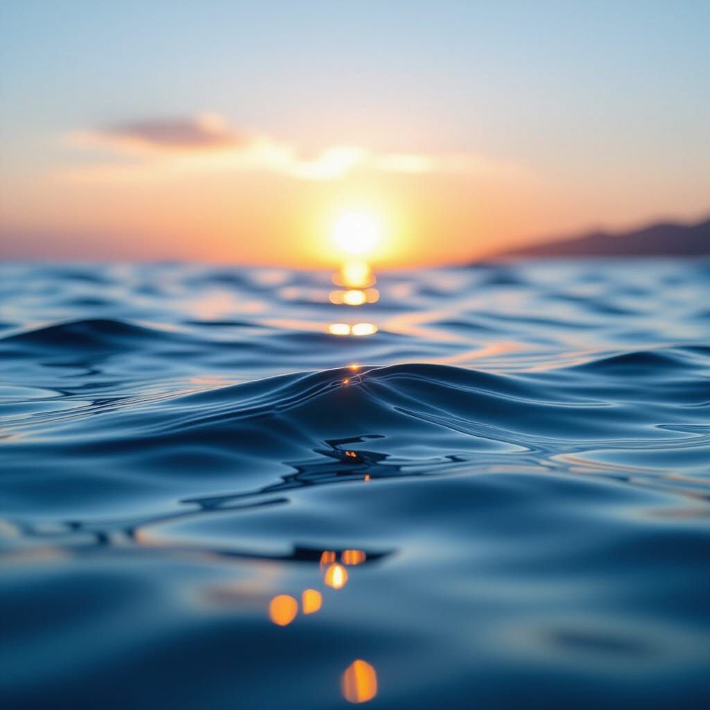 Tranquil Seascape Photography with Bokeh