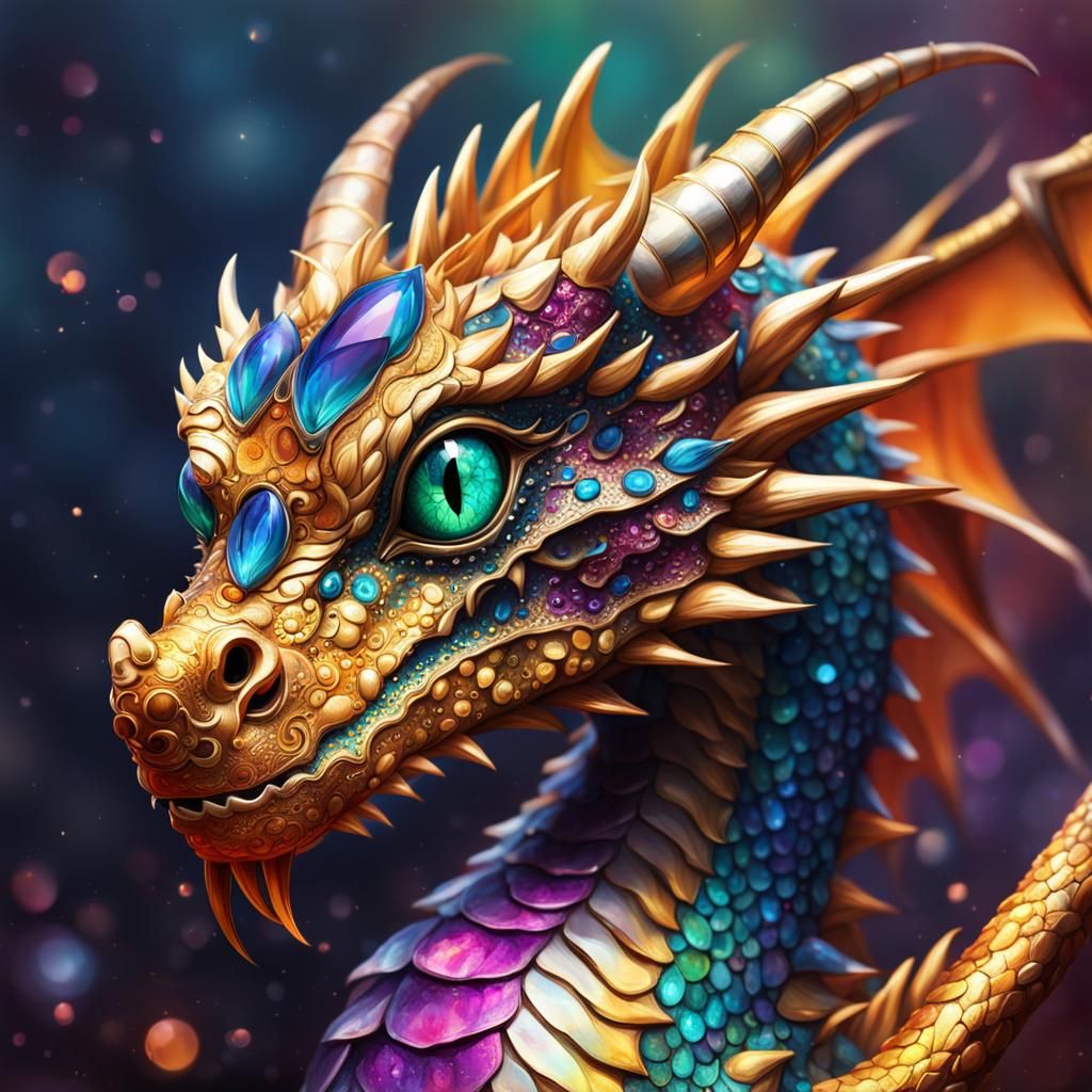 Green eyed dragon - AI Generated Artwork - NightCafe Creator