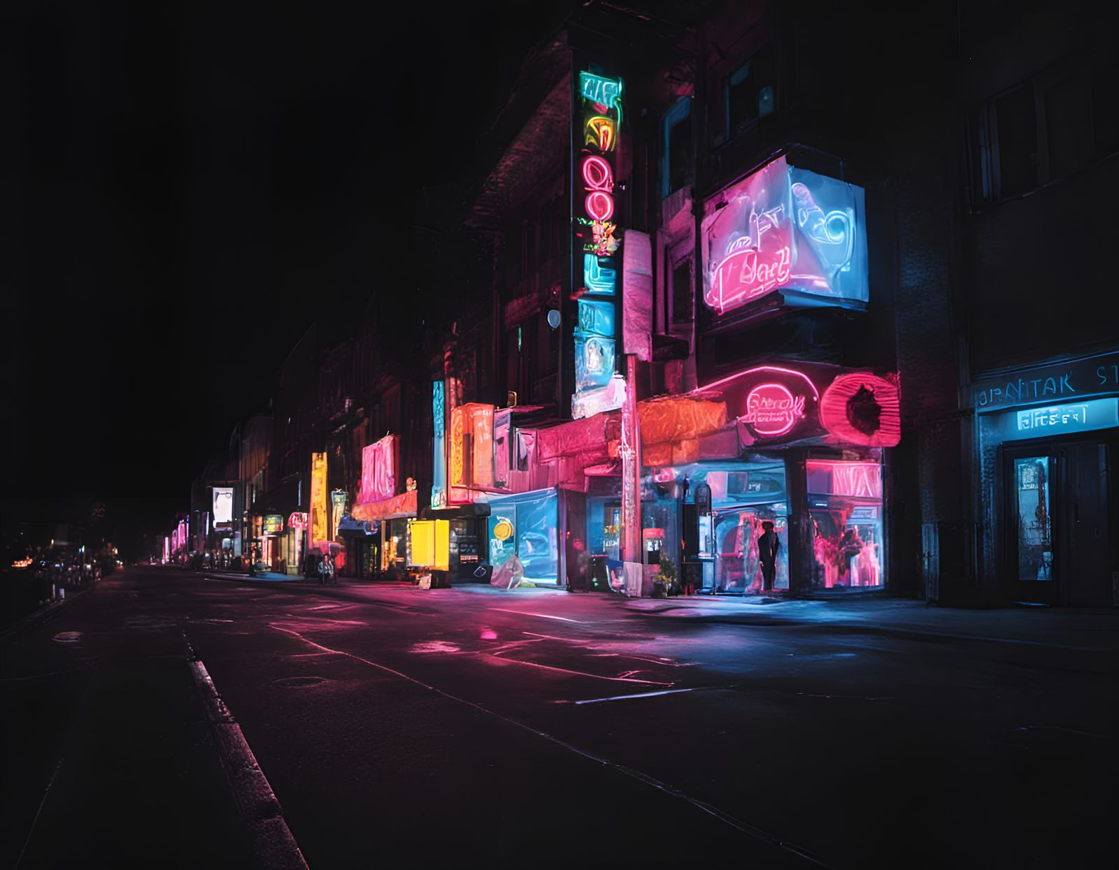 Neon - AI Generated Artwork - NightCafe Creator