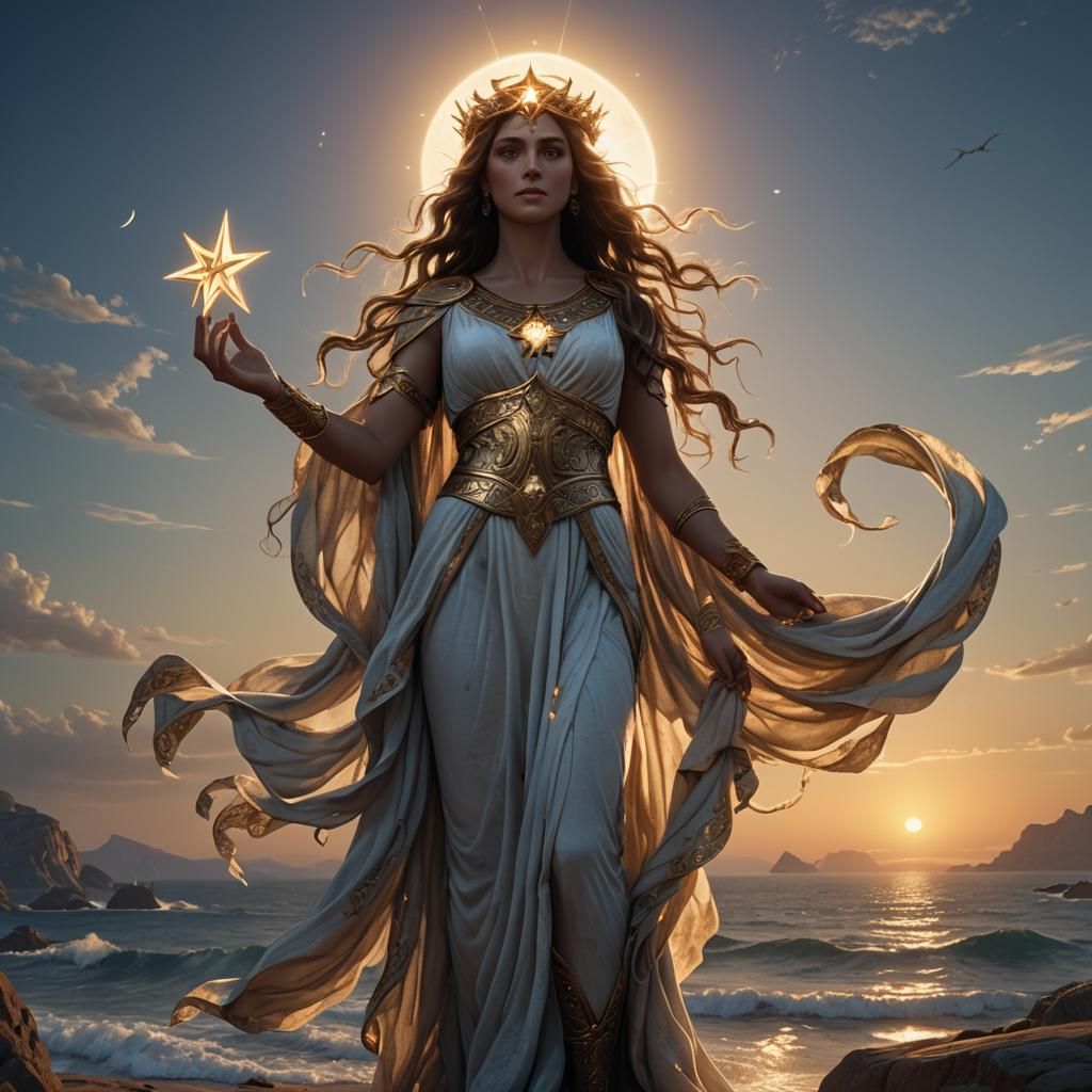 Greek Goddess Hemera - AI Generated Artwork - NightCafe Creator