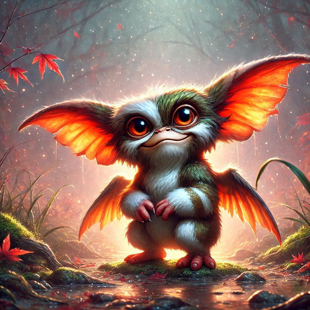 adorable fairy-tale fantasy creature portrait..