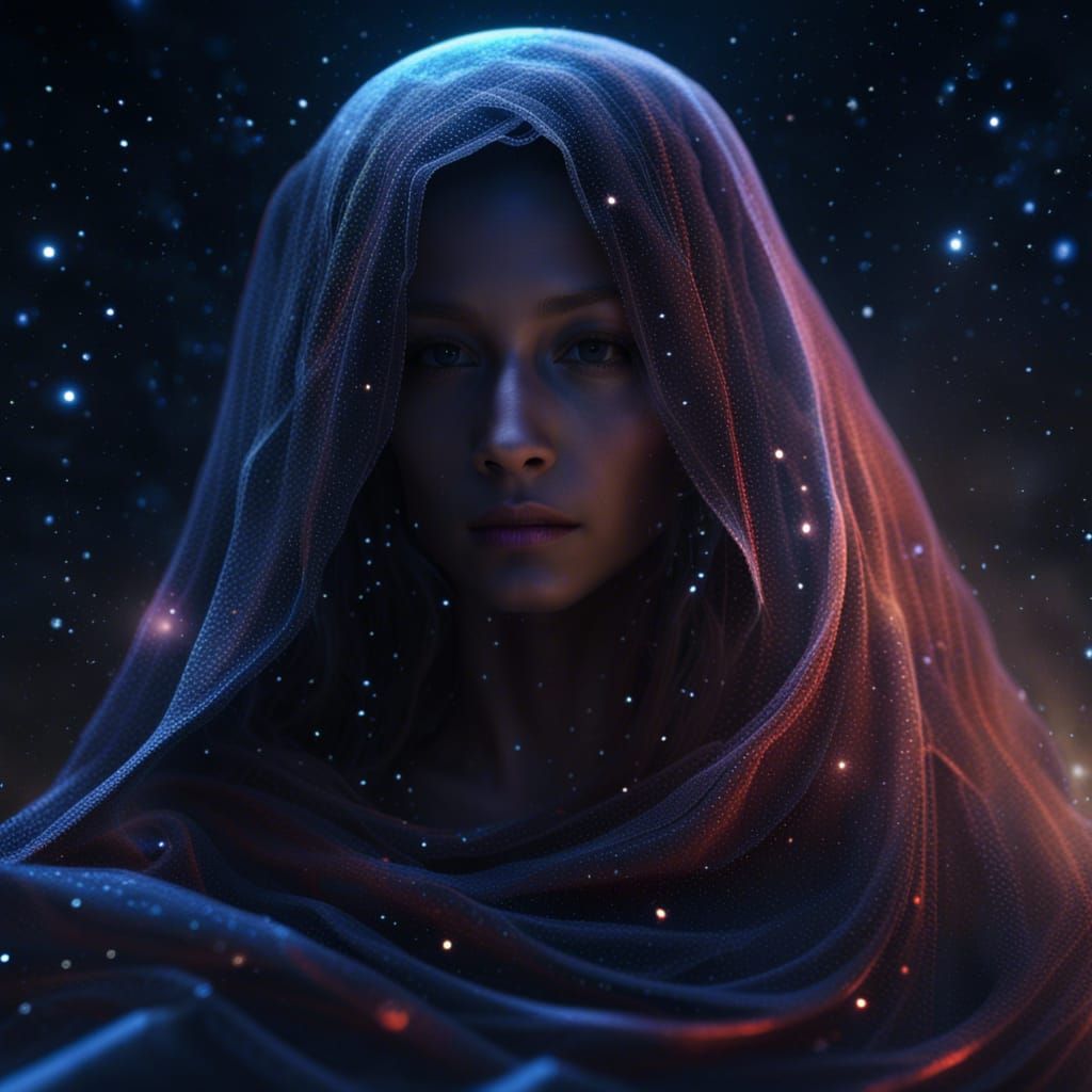 a milky way veil - AI Generated Artwork - NightCafe Creator